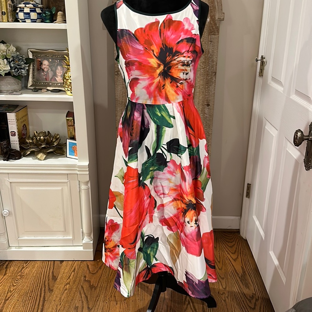 Dalia MacPhee NWT Multi Color Floral Dress
